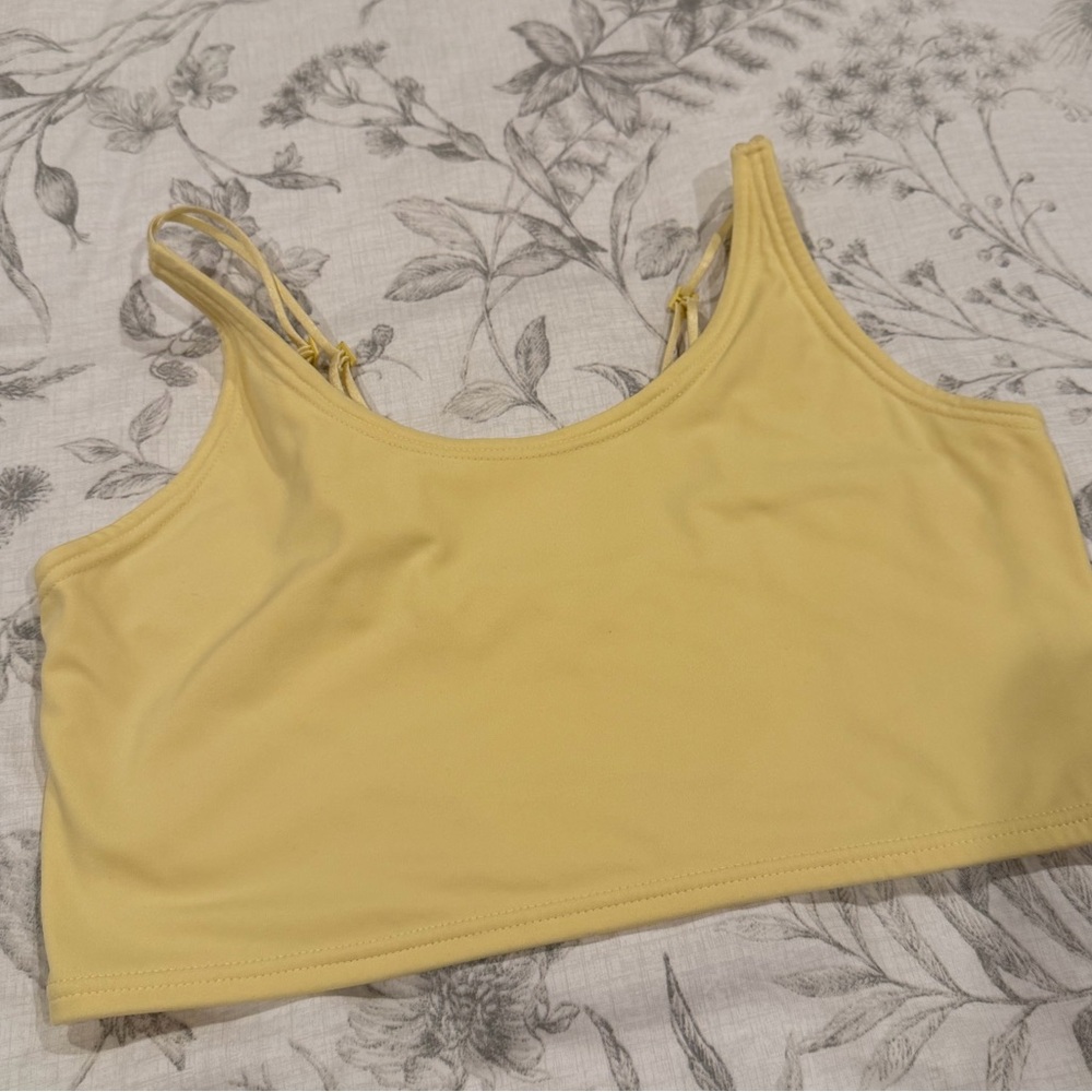 Fourlaps Poise Longline Bra - Banana - Picture 4 of 7